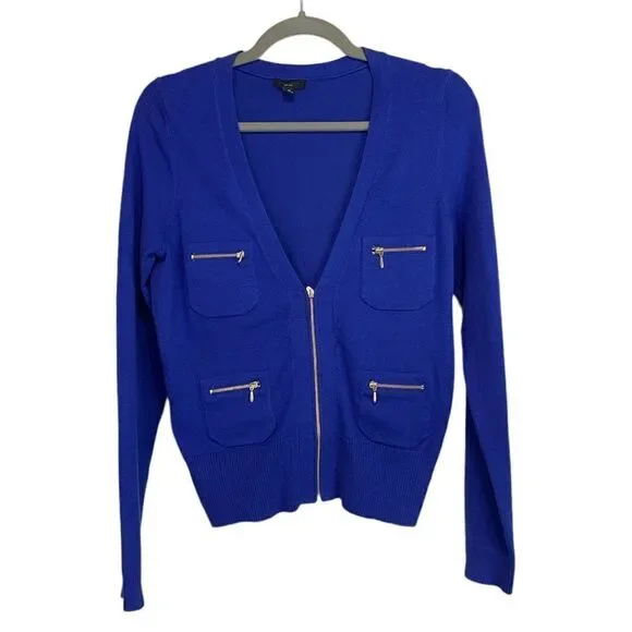 ANN Taylor Royal Blue Cardigan - Picture 1 of 10